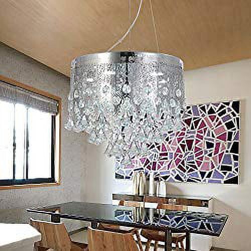 Simple and elegant modern crystal chandelier ceiling light