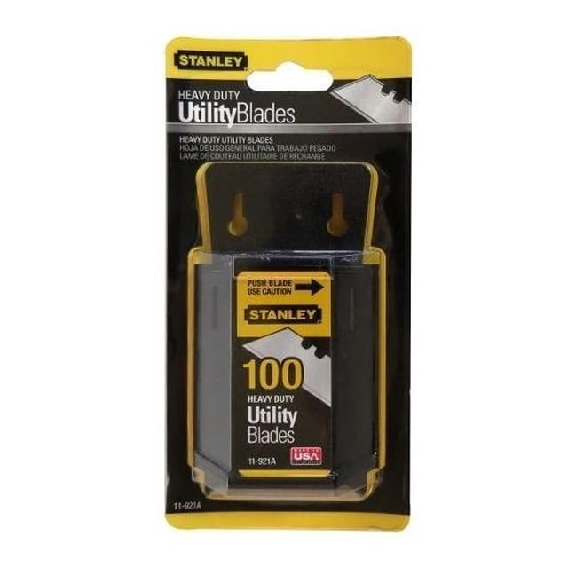 Navaja Hoja Repuesto Con 100 Pz Despachador Stanley 11921a Stanley 166166