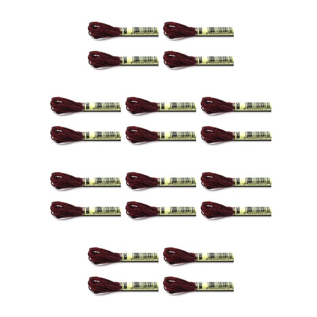 Yuarrent 2 piezas de hilos de bordar, suministro de tejido metálico, suministros de hilo artesanal, herramientas de costura, hermosas Type1 NO1