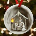 thumbnail image 6 of PALIFEUR Christmas Ornaments, Xmas Nativity Ornaments Christmas Tree Decorations, Christmas Hanging Ornament for Holiday, Party, Home, 6 of 6
