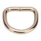 thumbnail image 1 of Anillos En D Pequeños, Diseño Exquisito, Anillos En D Brillantes Que No Se Decoloran, Hierro Premium Resistente Y Duradero Para Bolsa Para Bricolaje Para Ropa, 1 of 7