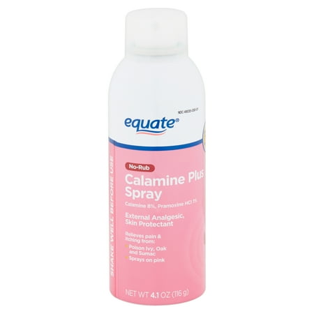 Equate No-Rub Calamine Plus Spray, 4.1 oz - Walmart.com