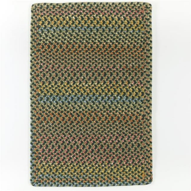 Rhody Rug WO21R048X072B 4 x 6 ft. Woodstock Rectangle Rug, Forest & Multi Color