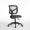 thumbnail image 5 of Room Revival Mesh Task Desk Office Chair, Black and White Hearts, 5 of 10