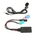 6Pin Bluetooth Audio Cable Car Stereo AUX?IN Adapter with Microphone