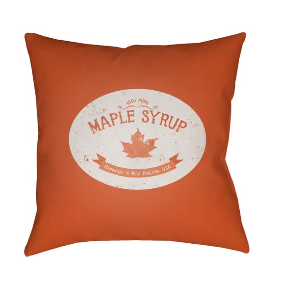 Surya Maple Syrup Outdoor Pillow