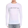 thumbnail image 3 of Men's Rash Guard Long Sleeve Rashguard UV Sun Protection Swimwear Swim Shirt Tee Loose Fittness Tops, 3 of 7