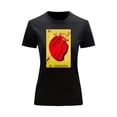 thumbnail image 1 of Playera Blusa El Corazon De La Loteria Mexicana Tradicion Mexicana Color Negro Talla Mediana Marca Emil SaEs, 1 of 4
