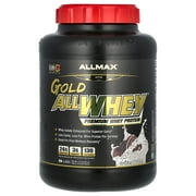 ALLMAX Gold AllWhey, Premium Whey Protein, Cookies & Cream, 5 lbs (2.27 kg)