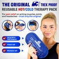 thumbnail image 2 of Juego de bolsas de hielo TrekProof, reutilizable, gel para terapia de frío y calor, 2 of 9