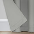 thumbnail image 3 of TRAHOO-16205037095GRE Darrell Thermaweave Window Panel, Grey, 37x95, 3 of 4