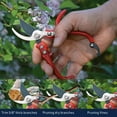 thumbnail image 6 of Kings County Tools 6” Heavy Duty Small Bypass Pruning Shears for Gardening, 6 of 6