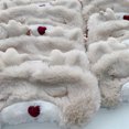 thumbnail image 3 of Sleeping Mask Cartoon Plush Bear Rabbit Elk Eye Cover Blindfold Sleep Mask, 3 of 7