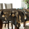 thumbnail image 5 of Yayeee Tablecloths 60" x 90" Rectangle Wrinkle Resistant Party Table Cover, Floral Lines, 5 of 8