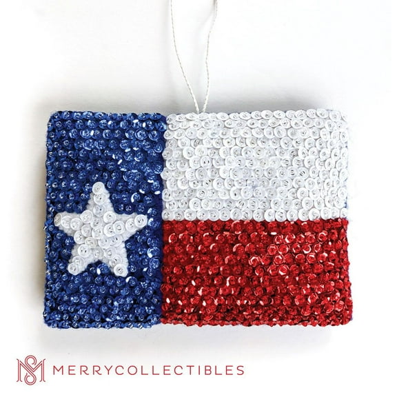 Texas Flag Felt Ornament Kit
