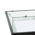 thumbnail image 2 of 24 Inch Square Decorative Tray with Mirrored Surface, Modern Style, Black- Saltoro Sherpi, 2 of 5