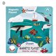 thumbnail image 2 of Gwong Juguete Dinosaurio de dibujos animados sitio de construcción bosque animales marinos niños juguete rompecabezas jigsaw Gwong 30007878, 2 of 7