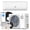 SEER2 18.5, 12000BTU, 230V, variant on Lumiparty 18.5 SEER2 9000 BTU Mini Split AC & Heat Pump, 230V Inverter System with WiFi, Remote Control, Home Heating & Cooling up to 450 sq. ft.