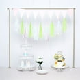 thumbnail image 6 of BalsaCircle 72" Tissue Paper Garland Wedding Party Decorations Apple Green, 6 of 8