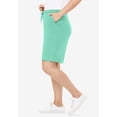 thumbnail image 3 of Woman Within Plus Size Sport Knit Short, 3 of 6