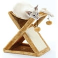 thumbnail image 2 of Etna Products Foldaway Cat Play Tower and Scratching Post with Hanging Balls, Indoor Cat Interactive Toy for play and exercise., 2 of 5