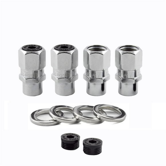 McGard Chrome Plated Lug Nut Set | Drag Racing, Extra Long Open Ended, Strongest, 7/16 Inch-20 Thread Size