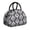 Black-15, variant on Insulated Lunch Bag Women, Reusable Seashell Conch Swirl Pattern Tote Lunch Box, Leakproof Cooler Lunch Bags for Work Office Travel Picnic