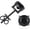 Round Cut 6MM, variant on Black Onyx Stud Earrings for Men Women, Silver Plated Hypoallergenic Earrings, Natural Stone Jewelry Gifts