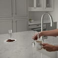 thumbnail image 3 of Westbrass 9" 1-Handle Hot Water Dispenser Faucet with Heating Tank, Polished Chrome, 3 of 9