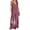 Hot Pink, variant on Summer Plus Size Jumpsuits for Women Tummy Control Fashion High Waist Casual Solid Color Suspender Sleeveless Pleated Jumpsuit