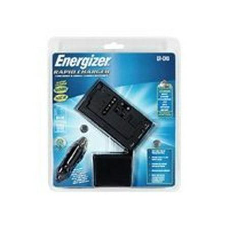 Energizer ER CH3 - Battery charger + car power adapter - black