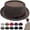Brown, variant on Summer Breathable Mesh Pork Pie Hat,Retro Straw Breathable Sun Protection Cap,Lightweight Fedora Bowler Hat