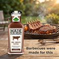 thumbnail image 6 of Kuhne Smoked Pepper BBQ Sauce, Barbecue Sauce with Bourbon for Chicken Wings, Grilled Meat and Barbecues, Sweet and Smoky, 7.94 oz Bottle, 6 of 7