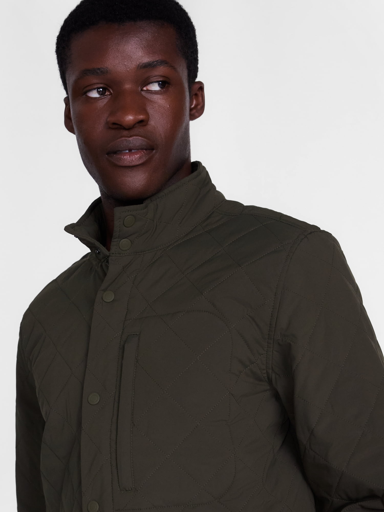 George Men's and Big Men's Quilted Jacket, Sizes S-3XL