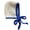 Multicolor White blue edge, variant on Funny Party Beanie Ear Flaps Caps Knitted Warm Winter Hat for Men and Women