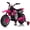 Pink, variant on TULILLO 12V Electric Motorcycle for Kids Dirt Bike Ride on Toy Battery Powered Motorbike w/ 2 Speeds, Training Wheels, Red