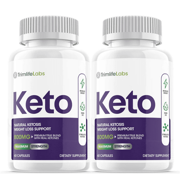 Trim Life Labs Keto Pills 800mg Advanced Weight Loss Supplement Burn Fat for Energy, Boost
