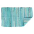 thumbnail image 3 of Design Imports Tapis de Chiffon Multi Aqua 50X80Cm, 3 of 9
