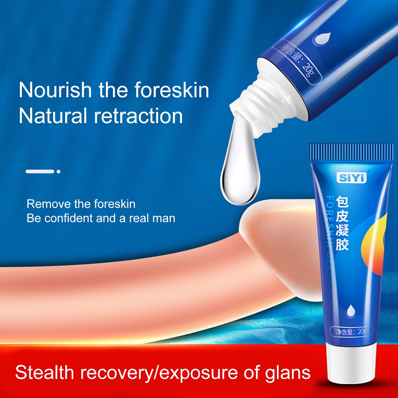 Fairnull 20g Foreskin Correction Gel Obvious Effect Safe Non-irritating  Natural Retraction Restore Confidence Private Care Professional Men Private  Foreskin Gel for External Use - Walmart.ca