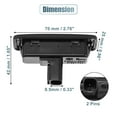 thumbnail image 3 of Unique Bargains 1 Pcs Rear Trunk Tailgate Switch for Hyundai Elantra 81260A5000 ABS Black, 3 of 8
