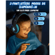 thumbnail image 2 of Auriculares Bluetooth Diadema Inalámbricos 45h Para Niños Azuil/Negro, 2 of 5