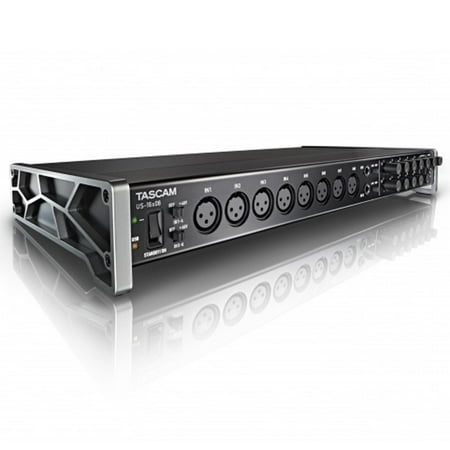 Tascam US-16x08 USB 2.0 Audio MIDI PC Recording Interface Mic Preamp Refurbished