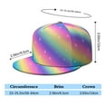 thumbnail image 3 of Geometric Aesthetic Adjustable Hat - Unisex Classic Baseball Cap for Daily Wear & Outdoor Use, 3 of 4