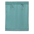 thumbnail image 4 of Polyester Short Curtains For Kitchen Bathroom Basement Small Windows 74x90cm Light Blue_74x90cm, 4 of 8