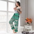 thumbnail image 3 of Fotbe Old Green Wooden Women's Pajama Pants,Sleepwear Pants,Pj Bottoms Drawstring And Pockets-Large, 3 of 7