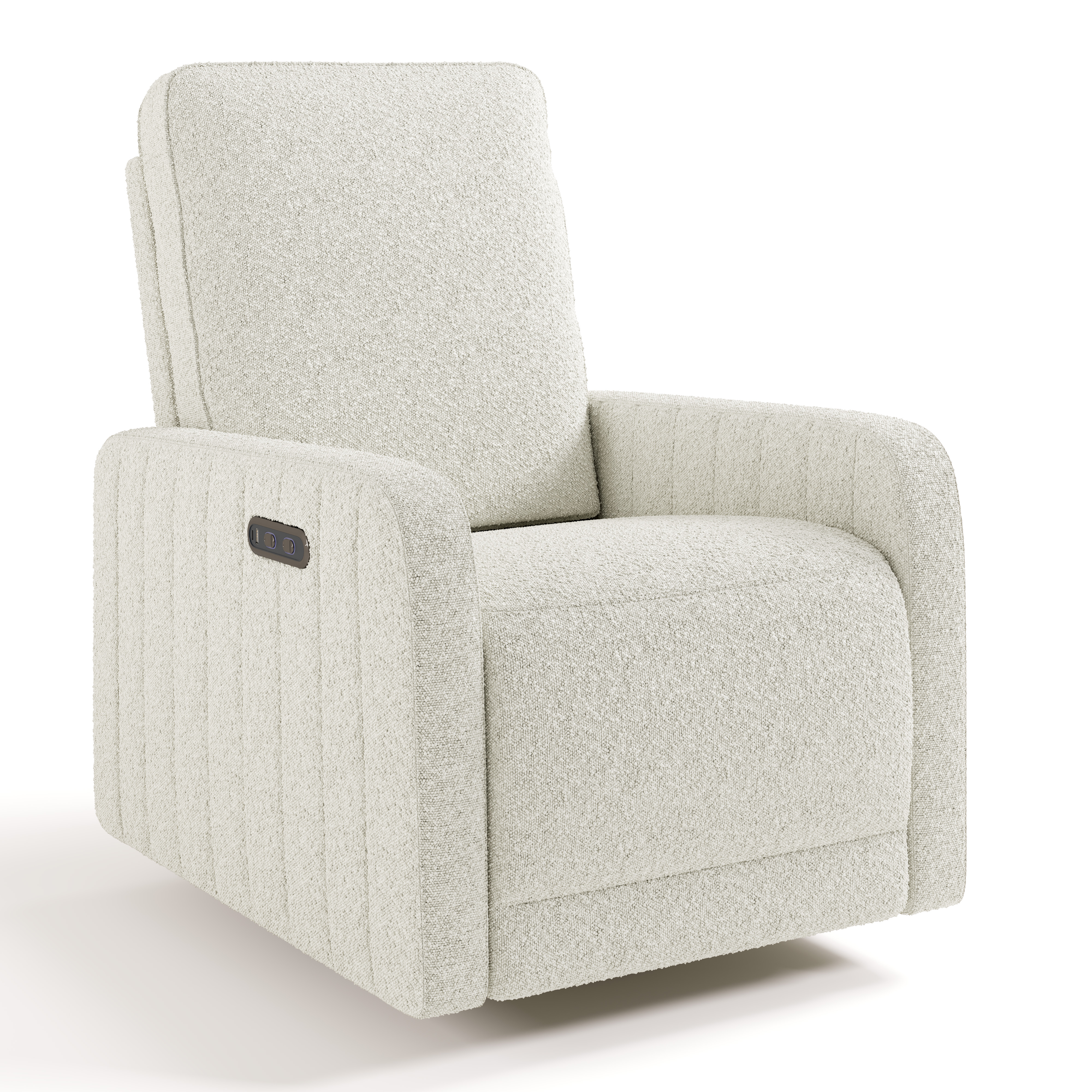 Art of Nursery by Storkcraft Kyoto Power Recliner, Ivory Boucle