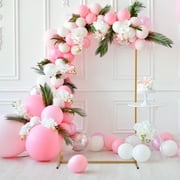 ATR ART to REAL 7.2ft Balloon Arch Stand,Metal Backdrop Stand,Wedding Arbors for Ceremony,Gold