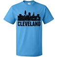 thumbnail image 3 of Inktastic Cleveland Skyline Grunge T-Shirt, 3 of 5