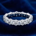 thumbnail image 3 of Pompeii 1 7/8 cttw Diamond Eternity Wedding Ring Stackable Band 14k White Gold (H,I1), 3 of 4