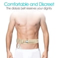 thumbnail image 4 of Cinturón para catéter de diálisis peritoneal DiaBelt Lightweight Beige, 4 of 7